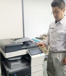 J社様 ｜KONICA MINOLTA カラー複合機 bizhub C554e １台