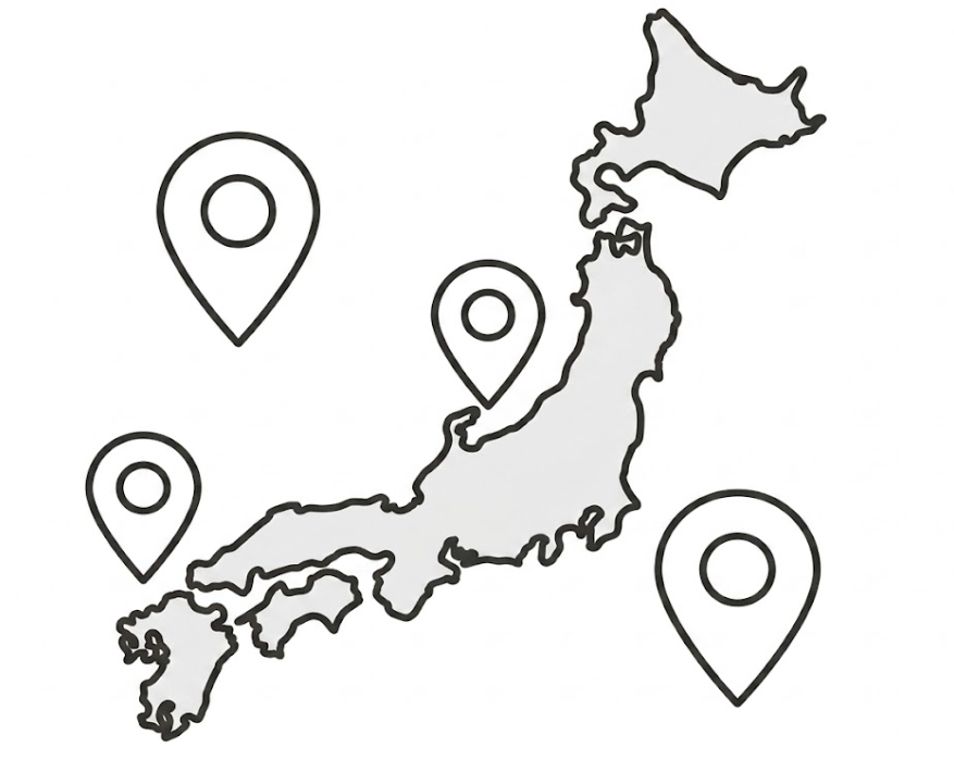 サービス対応エリアのアイコン