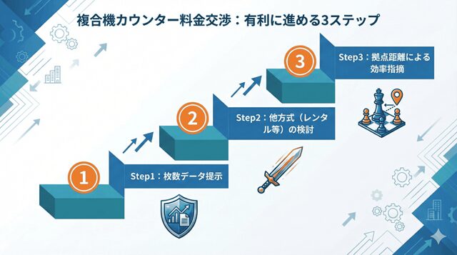 業者に「NO」と言わせない!カウンター料金の下げ方と交渉術
